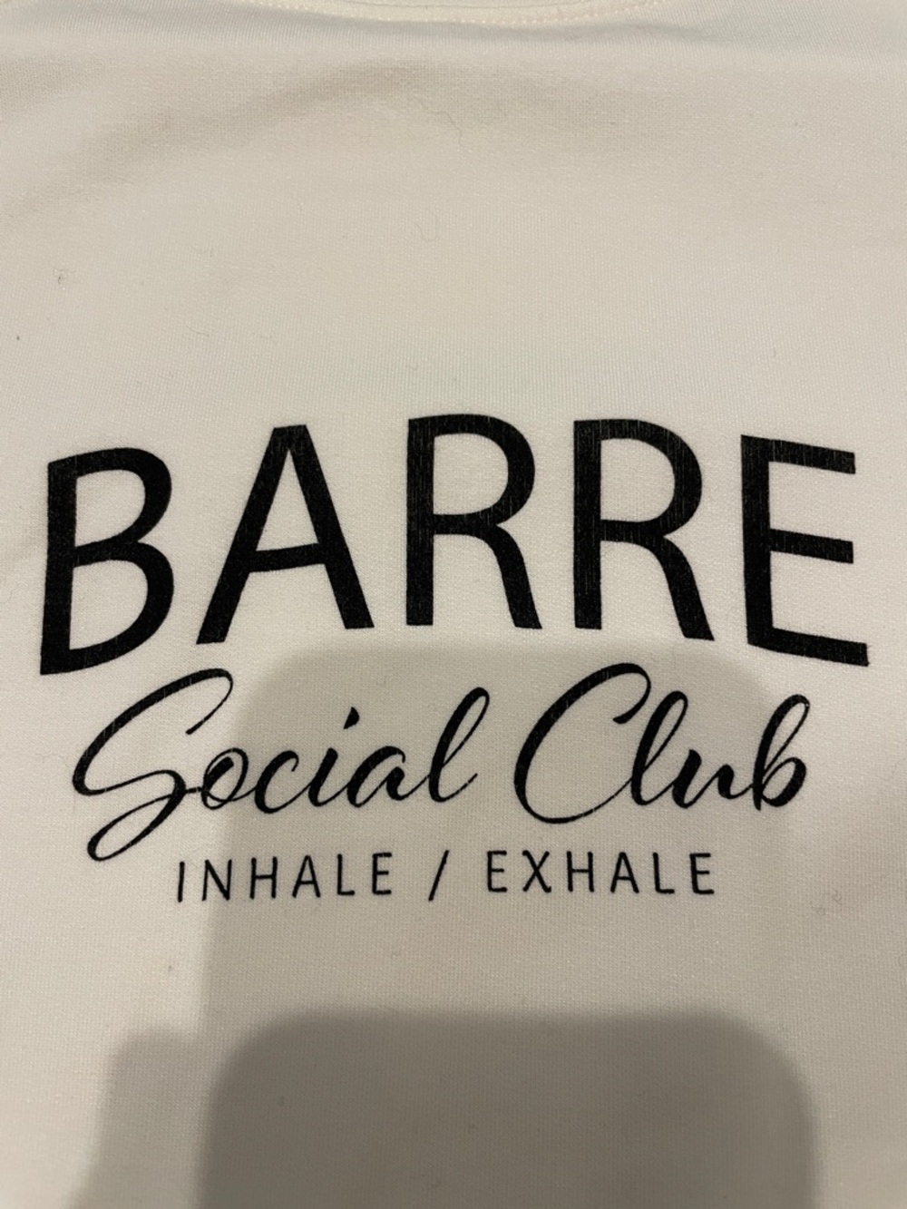 Barre Social Club Women's Cream Pullover Sweatshirt - Picture 3 of 3